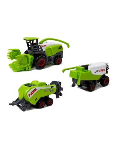 Set camion cu vehicule agricole, tractoare,...