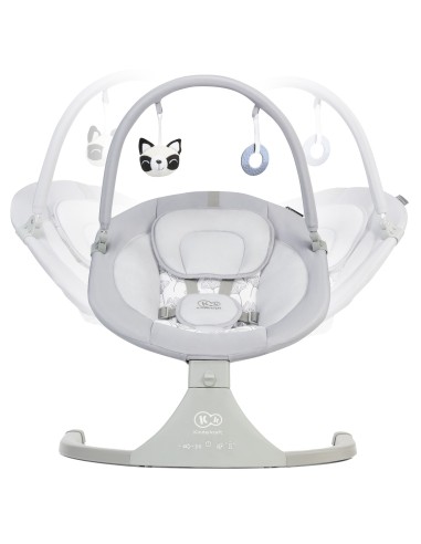LEAGAN ELECTRIC KINDERKRAFT LULI, 2 IN 1, GREY