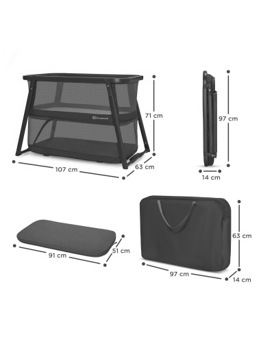 PATUT DE CALATORIE KINDERKRAFT SOFI PLUS, 4 IN...