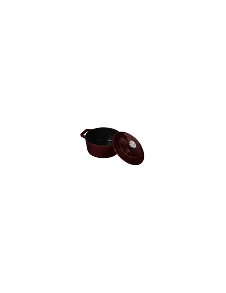 Cratita, cu capac 20cm, din fonta emailata, Burgundy Collection, Berlinger Haus, BH 6516