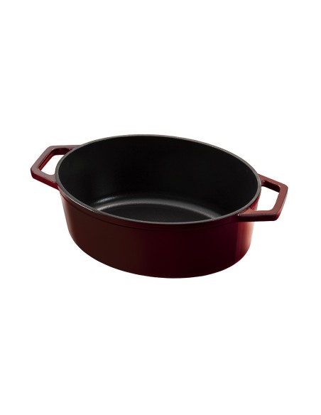 Cratita ovala fonta cu capac, 32 cm, 5.5 litri, Berlinger Haus, BH 6519