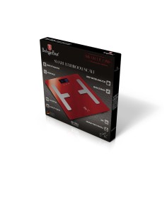 Cantar de baie digital, Berlinger Haus Burgundy, BH 9104,... 2