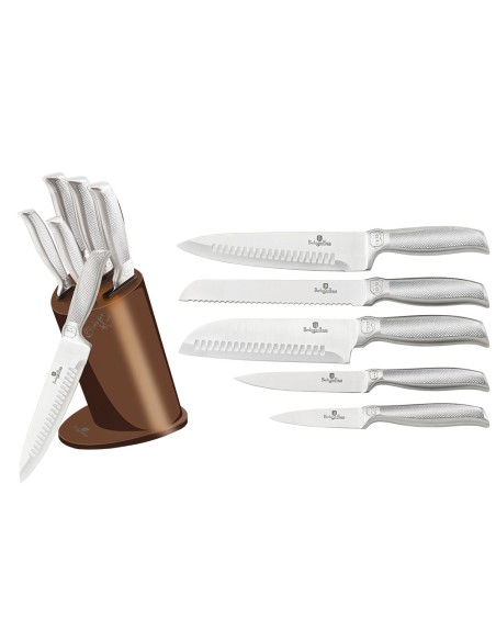Set de cuțite cu suport, Kikoza Collection, Berlinger Haus, BH 2272A