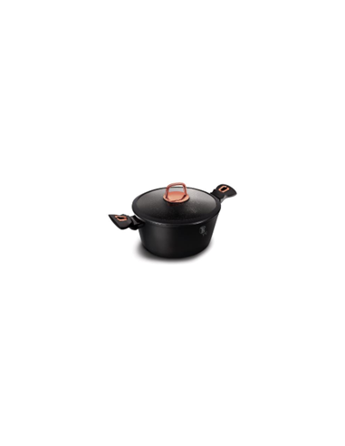 Oala cu capac, 20 cm, Black Rose Collection,...