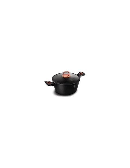 Oala cu capac, 20 cm, Black Rose Collection, Berlinger Haus, BH 1641N