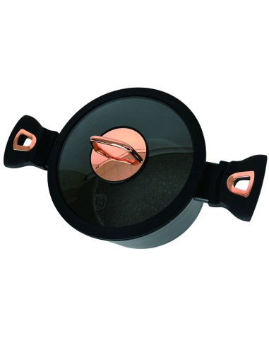 Oala cu capac, 20 cm, Black Rose Collection,...