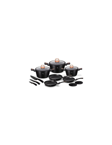 Set oale, tigai si accesorii, 14 piese, Black...