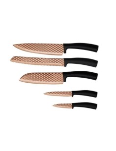 Set 5 cutite, Berlinger Haus, Rose Gold Edition, BH2612