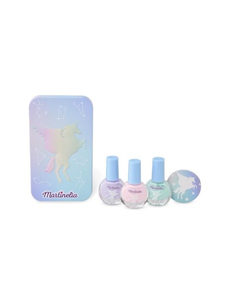 MARTINELIA GALAXY DREAMS SET 3 LACURI DE UNGHII SI CUTIE DE DEPOZITARE
