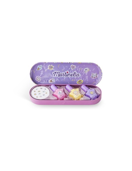 MARTINELIA SUPER GIRL SET UNGHII IN CUTIE METALICA