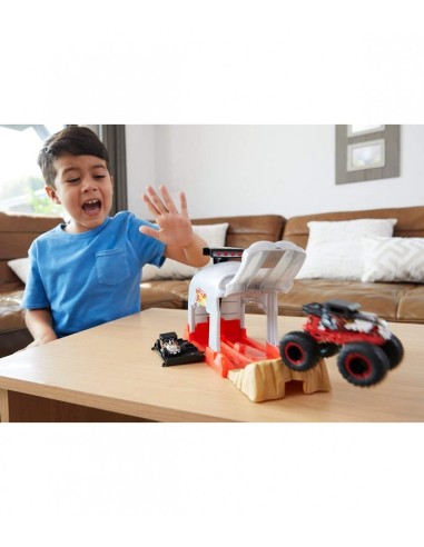 HOT WHEELS LANSATOR MONSTER TRUCK CRANIUL CU...