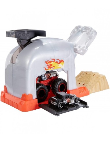 HOT WHEELS LANSATOR MONSTER TRUCK CRANIUL CU...