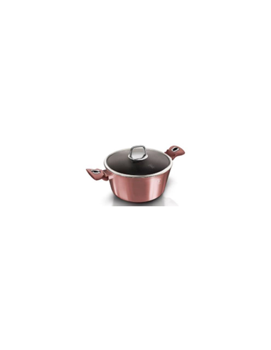 Oala cu capac 20 cm, 2.2 L, I-Rose Collection,...
