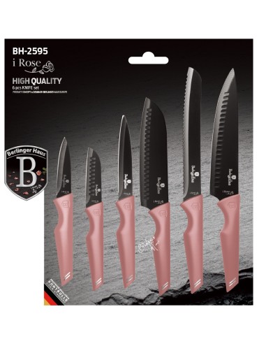 Set cutite, 6 piese, I-Rose Collection,...
