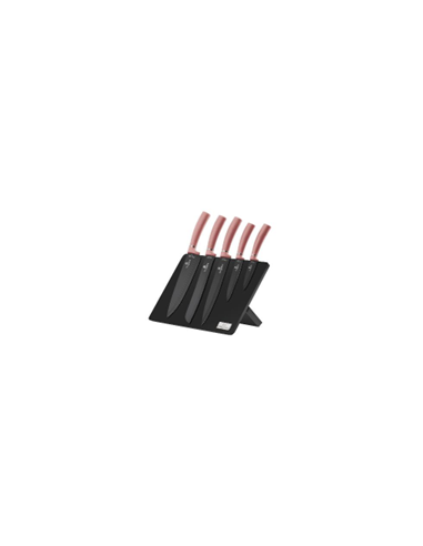 Set cutite otel inoxidabil, 6 piese, cu stand...