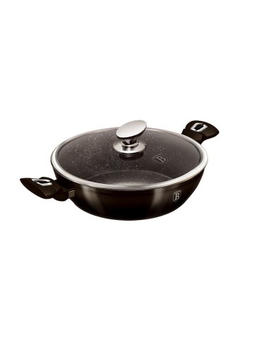 Cratita joasa cu capac 24 cm, Metallic Line...