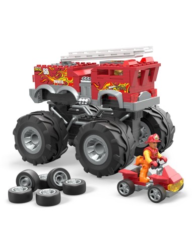 HOT WHEELS MONSTER TRUCK MEGA SET CONSTRUCTIE 5...