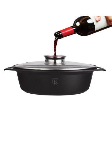 Cratita ovala pentru cuptor, cu capac sticla si...