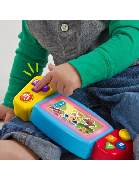 FISHER PRICE LAUGH&LEARN CONSOLA BEBE IN LIMBA ROMANA