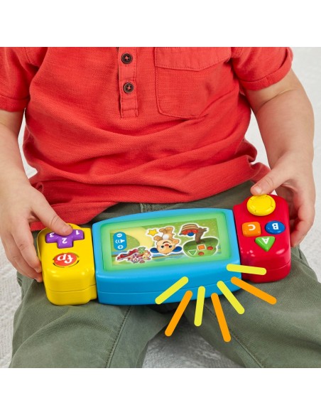 FISHER PRICE LAUGH&LEARN CONSOLA BEBE IN LIMBA ROMANA
