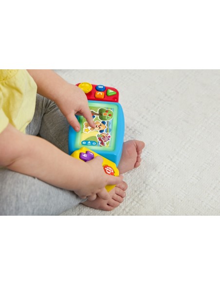 FISHER PRICE LAUGH&LEARN CONSOLA BEBE IN LIMBA ROMANA
