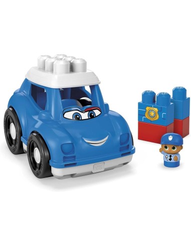 MEGA BLOKS FIRST BUILDERS VEHICUL PETER POLICE