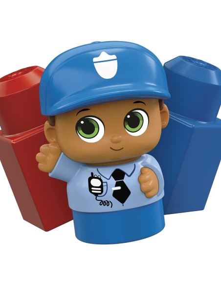 MEGA BLOKS FIRST BUILDERS VEHICUL PETER POLICE
