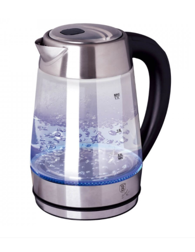 Fierbator electric 1.7 L, Black Silver...