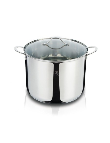 Oala inox  cu capac, 28 cm, Silver Jewellery Collection, Berlinger Haus, BH/6287