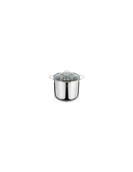 Oala inox  cu capac, 28 cm, Silver Jewellery Collection, Berlinger Haus, BH/6287