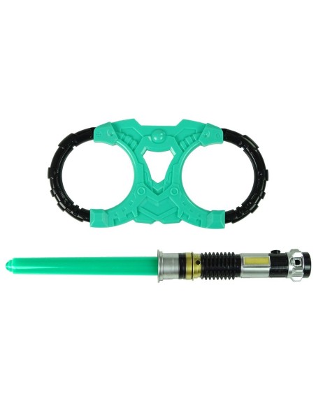 Set de joaca SF pentru copii, pistol laser, sabie laser si masca SF, 7096