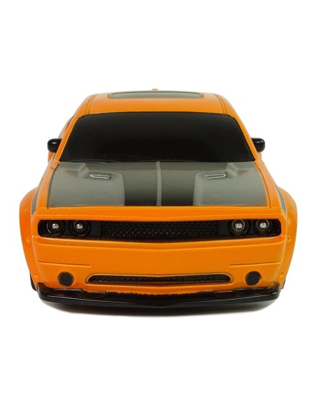 Masinuta sport RC pentru copii cu telecomanda, S90, portocalie, 1:24, 10236