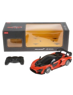 MASINA CU TELECOMANDA McLAREN SENNA PORTOCALIU CU SCARA 1... 2