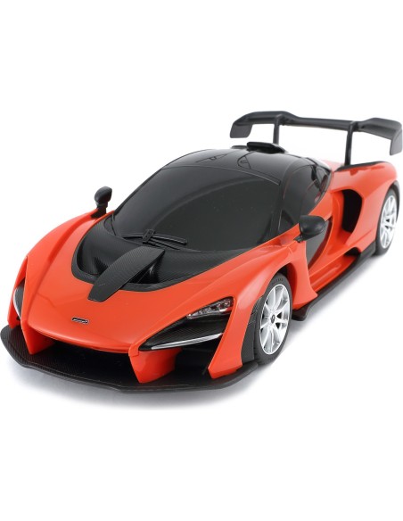 MASINA CU TELECOMANDA McLAREN SENNA PORTOCALIU CU SCARA 1 LA 18