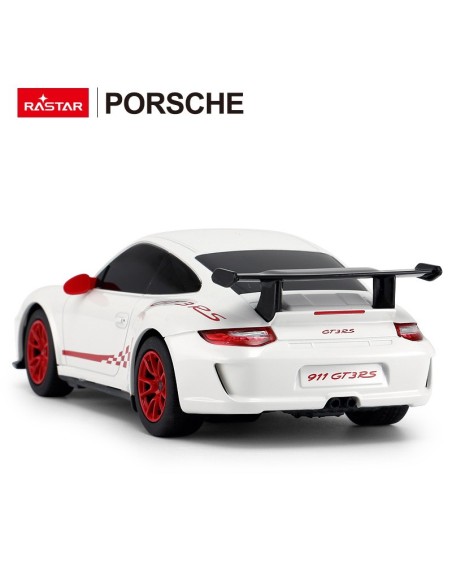 MASINA CU TELECOMANDA PORSCHE GT3 RS ALB CU SCARA 1 LA 24