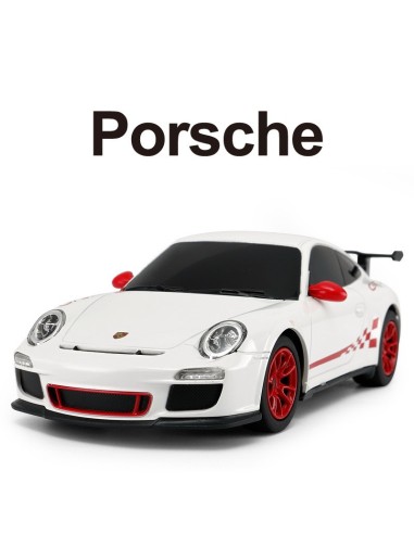 MASINA CU TELECOMANDA PORSCHE GT3 RS ALB CU...