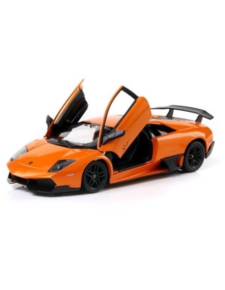 MASINUTA METALICA  LAMBORGHINI MURCIELAGO LP670-4 PORTOCALIU SCARA 1 LA 24