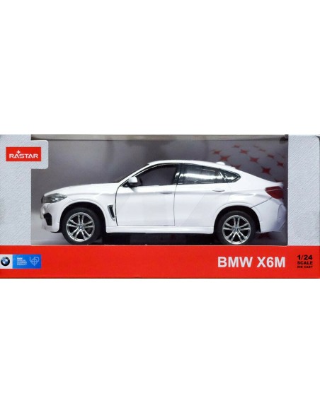 MASINUTA METALICA BMW X6M ALB SCARA 1 LA 24