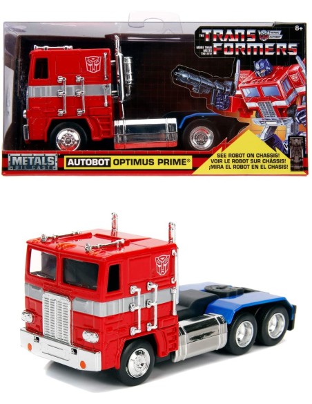 MASINUTA METALICA TRANSFORMERS  G1 OPTIMUS PRIME SCARA 1 LA 32