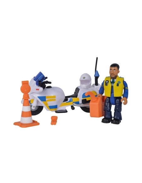 SAM POLICE MOTOCICLETA FIGURINA