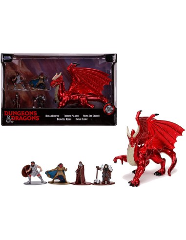 SET 5 NANO FIGURINE DIN METAL DUNGEONS DRAGONS...