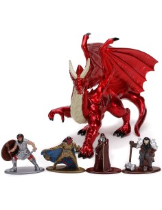 SET 5 NANO FIGURINE DIN METAL DUNGEONS DRAGONS 4 CM 2