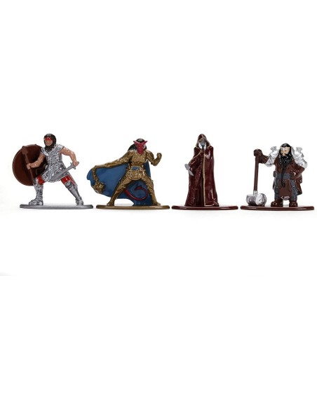 SET 5 NANO FIGURINE DIN METAL DUNGEONS DRAGONS 4 CM