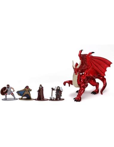 SET 5 NANO FIGURINE DIN METAL DUNGEONS DRAGONS...
