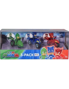 EROI IN PIJAMALE SET 3 MOTOCICLETE CU FIGURINA SCARA 1:64