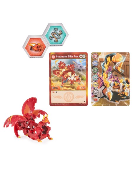 BAKUGAN S5 PLATINUM BLITZ FOX