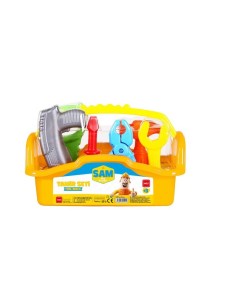 Trusa de unelte pentru copii, cutie scule de jucarie, 6...