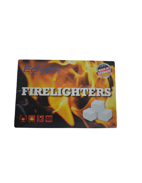 Set 48 cuburi/pastile pentru aprins focul, Edyon FireLigheters