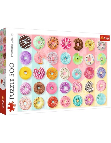 PUZZLE TREFL 500  O COLECTIE DE GOGOSI