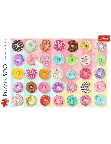 PUZZLE TREFL 500  O COLECTIE DE GOGOSI